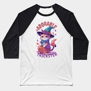 Adorable Cat Baseball T-Shirt